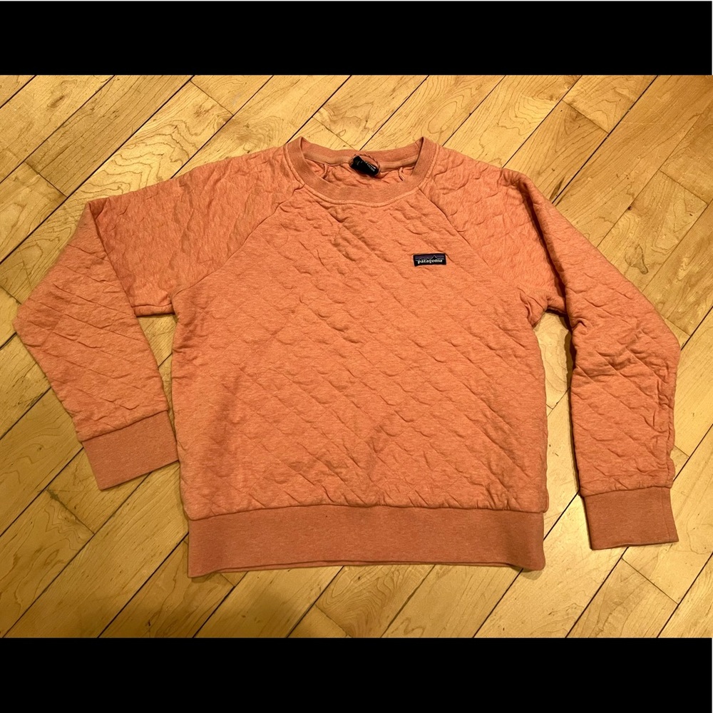 Quilted Patagonia Crewneck Sweatshirt